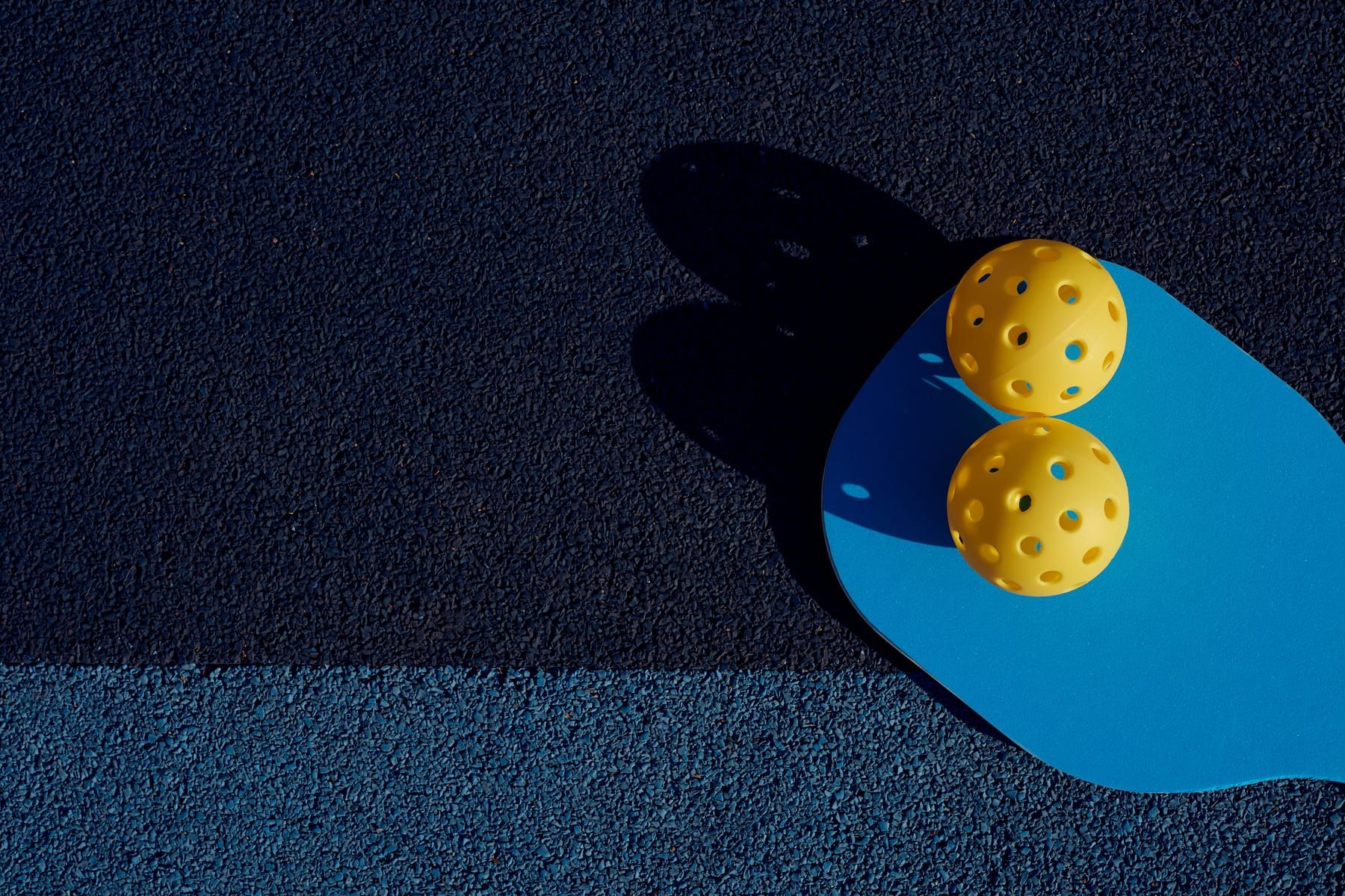 Pickleball training lane